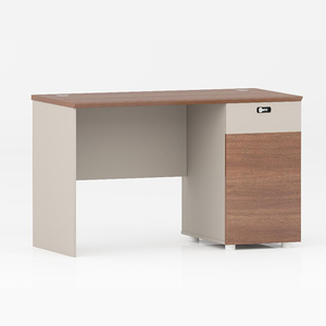 Modern modüler gri hücre iş istasyonu masaları çalışan çalışan için tek 2 4 kişi koltuklu personel ofis masaları - Product Image 2