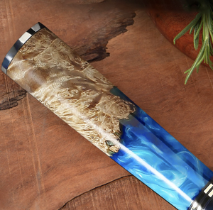 Couteau de <span class=keywords><strong>chef</strong></span> forgé damas laser en acier inoxydable de haute qualité couteau de cuisine santoku-paudin <span class=keywords><strong>pro</strong></span> couteau de cuisine 8 pouces <span class=keywords><strong>chef</strong></span> - Product Image 5