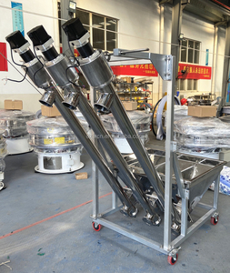 Movable Screw <strong>Conveyor</strong> <strong>Food</strong> Peanut Rapeseed <strong>Spiral</strong> Particle <strong>Conveyor</strong> Pipe Screw Auger Feeder With Hopper - Product Image 6