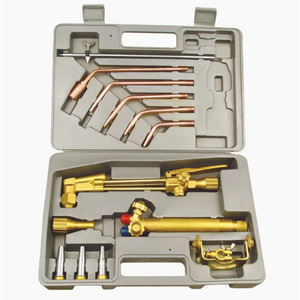 Kit de torche de découpe Harris, taille moyenne, oxygène, acétylène, propane, outil de soudage, norme américaine, plaqué cuivre, interrupteur simple - Product Image 5