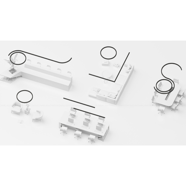 Recessed Mounting Black 2 Wire Magnet Track Rail System Linear 48V LED Lamp Tracklight Adjustable Magnetic Rail LED Track Light
