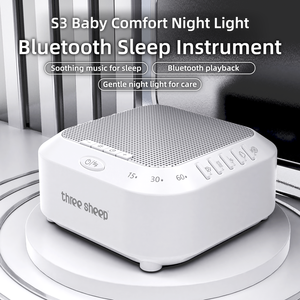 เครื่องช่วยการนอนหลับ OEM 28 เสียงผ่อนคลาย วัสดุ ABS เครื่องเสียงช่วยให้นอนหลับลึก ไฟกลางคืนสำหรับเด็ก เครื่องเสียงไวท์นอยส์แบบพกพาสำหรับเด็กทารก - Product Image 2