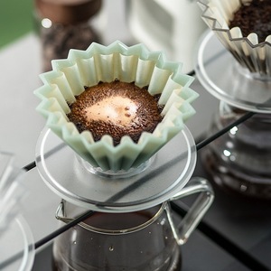 Filtres à café en papier en forme de cône, personnalisés en usine, vente en gros, pour le café artisanal, emballage de grains de café, fournitures pour magasins - Product Image 3