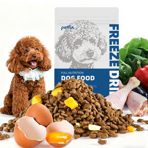 Alimento Seco Perros Alto Proteína Sin OMG Carne Pura Fresca Liofilizado Pollo Yema Huevo Máxima Calidad Vitaminas Rico Lecitina - Product Image 1