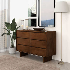 Dubrovnik Modern Solid Wood Eco-Friendly Dresser with <b>6</b> <b>Drawers</b> for Bedroom & Living Room - Product Image 2