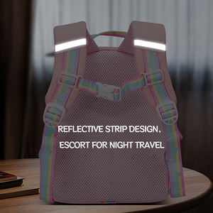 Nouveau Sac à Dos Transfrontalier Lapin Mère-Enfant Anime Dessin Animé avec Fermeture Éclair, Taille Mini, Ultra-léger, Protection Anti-choc et Réduction de la Charge - Product Image 5