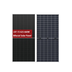 ขายส่งแผงโซลาร์เซลล์ Hi-MO9 LR5-72HYD 660W แบบสองหน้า สำหรับ N-Type HBC BIPV กันน้ำ - Product Image 5
