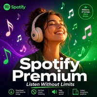 Activation rapide Profitez de votre musique DVD Life Compte individuel Spotify Premium 1 mois = 1 pièce