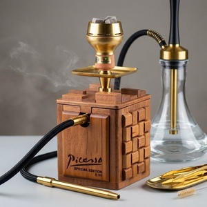 Nueva Cachimba Mr Eds E99 Picasso Edición Limitada para Tiendas de Madera, Bares, Restaurantes, Cafeterías, Clubes y Fiestas - Product Image 4