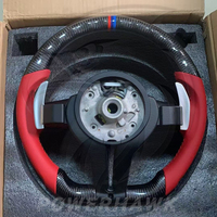 Volant en cuir carbone de haute qualité pour BMW Série 3 F30 F80 M4 F82 M5 F10 X5 F15 X6 F16 F20 F34 X3