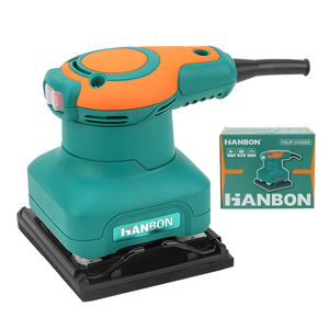 Wholesale Cordless Brushless Orbital 110mm*100mm Palm Portable <b>Polishing</b> Sanding Machine 141701 Palm 141701 - Product Image 1