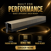 Carte graphique RTX PRO 6000 Blackwell Server Edition 96 Go GDDR7 ECC 512 bits PCIe pour station de travail
