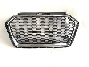 Matériau ABS Noir Mesh RS4 LOOK CAR GRILLES B9 2016-2018 Grille avant pour A4 RS4 Dealer Naked Price - Product Image 2