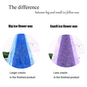 Prix usine petite cire de glace pour la fabrication de bougies grande <span class=keywords><strong>quantité</strong></span> de cire de fleur de glace <span class=keywords><strong>en</strong></span> vrac fournissant de la cire de glace fantaisie pour Noël - Product Image 6