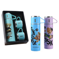 Bouteilles Isothermes Modernes en Acier Inoxydable 304 à Double Paroi pour Adultes, Gourdes Isothermes de 500 ml, Vente en Gros