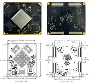 Rongpin RK3399pro Carte de développement Rockchip Six-Core pour ARM Android QT Carte Open Source Carte d'évaluation Type RD3399pro - Product Image 3