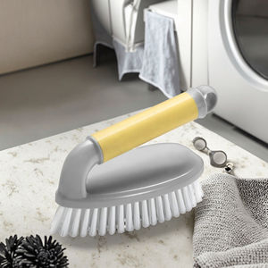 Masthome לייצר גריי & צהוב סגנון רצפת מברשת בית PP מחמד כביסה ניקוי מברשת - Product Image 4