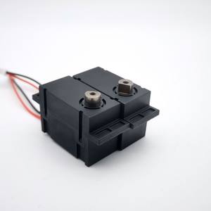 Motor de Engranajes de CC Miniatura Negro de 6V para Cerradura Inteligente de Puerta con Servo, Engranaje de Metal y Plástico para Aplicaciones de CA y CC - Product Image 3