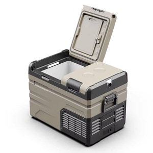 Mini-réfrigérateur portable <span class=keywords><strong>pour</strong></span> voiture, double zone, congélateur, refroidisseur, utilisation domestique, véhicule, camping en plein air, voyage, <span class=keywords><strong>caravane</strong></span> - Product Image 6