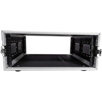 Cadre en aluminium personnalisé 4U 4 Space Amp Rack Flight Case Flight Rack Case pour Amp Rack avec 4U Space DJ 19 "6U Road Case Slam