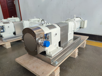 Pompe à lobes rotatifs en acier inoxydable pour détergent liquide adoucissant savon liquide pour les mains SLES AES pompe de transfert