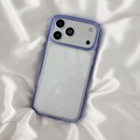 Étui magnétique haute transparence, trois-en-un, assorti aux couleurs, pour iPhone 17 PRO MAX, conçu pour les appareils Apple.