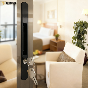 Serrure moderne pour fenêtre coulissante en alliage d'aluminium Loquet de sécurité facile Porte-patio Fenêtres en verre Portes de balcon Vis antirouille 2 ans - Product Image 1