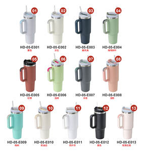 Cadeaux de Noël Tasse Thermique à Vide 40oz 40 oz en Acier Inoxydable Gravée Tasse à Café de Voyage avec Poignée - Product Image 2