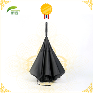Ô Ngược Mới 2023 Ô Bằng Sáng Chế Màu Đen Ô Mưa Tự Động Đóng Ngược Độc Quyền - Product Image 6