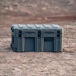 Caja de Herramientas Rodante de Plástico Resistente V5 con Logotipo Personalizado de Fábrica OEM ODM, Caja de Almacenamiento de Artículos - Product Image 3