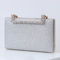 Tas Clutch Malam Berkilau Wanita Dompet Perjamuan Gesper Berlian Modis Tas Tangan Makan Malam Pernikahan Dompet Ponsel Hadiah Pesta