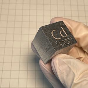 Cubo di elementi in metallo cadmio da 1 pollice 25.4mm puro al 99.99% per la raccolta degli elementi - Product Image 3