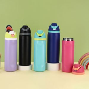 Bouteille Sportive Isotherme en Acier Inoxydable Personnalisable avec Logo d'Usine, 16oz-32oz, Anti-Fuite, Idéale pour la Salle de Sport, les Activités de Plein Air et les Cadeaux - Product Image 2