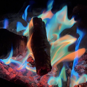 Pack de flammes magiques pour Halloween Paquets de feu à couleur changeante pour foyer hanté et feu de camp effrayant s'allume les nuits - Product Image 2