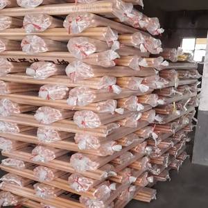 Bêche à manche en bois, outil agricole, 1,2 m de long, en bois massif, cultivateur manuel, équipement agricole portatif - Product Image 1