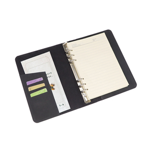 Tùy chỉnh cá nhân <span class=keywords><strong>PU</strong></span> da máy tính xách tay bìa <span class=keywords><strong>A5</strong></span> cho sinh viên Tạp Chí Nhật Ký khuyến mại thăng hoa Chất kết dính rời lá trống - Product Image 6