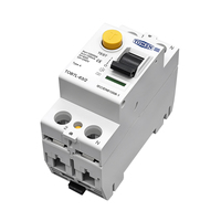 Interruptor Diferencial Electromagnético (RCCB) Tipo A, Tipo F, Tipo B, Tipo 2P, 4P, 63A, 30mA, 100mA, 300mA para Cuarto de Ducha