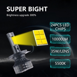 Sanvi Led Car Light 58W Super Bright H4 Luces Led Para H1 Auto Luz H11 Focos 9005 Faro H7 Led Headlights - Product Image 2