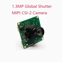 Caméra CSI-2 MIPI à obturateur global 1,3MP, CS-MIPI-SC132 pour Raspberry Pi 4/3B +/3 et Jetson XavierNX