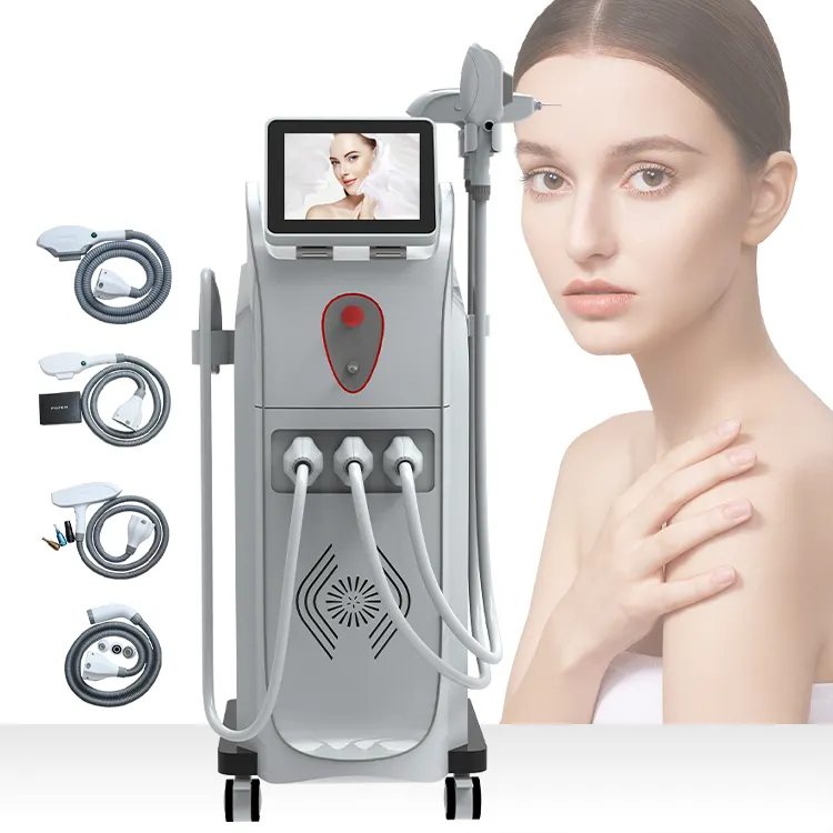Brolaser 4 In 1 OPT Elight RF Nd-yag Portable Machine Yag Picosecond Laser Tattoo Equip Hair Removal