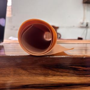 בד מצופה גומי וולקני עמיד למים, נושם, עמיד לאוזון, נגד סדקים, חומר יריעות, חלק עליון לנעלי גברים לשימוש חיצוני - Product Image 3