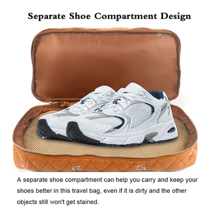 Unisex impermeabile Oxford sport, borsone personalizzato Weekender Gym pernottamento bagaglio chiusura con cerniera per <span class=keywords><strong>scarpe</strong></span> stile alla moda/ - Product Image 6