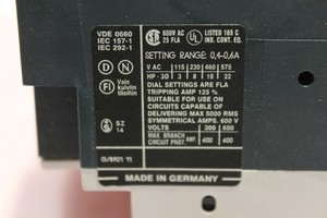 Interruptor de Motor M25--0.6 para PLC - Product Image 4