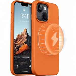 Tùy Chỉnh Silicone Từ Trường Hợp Điện Thoại Không Dây Sạc Cover Quay Lại Cho Iphone 17 16 15 14 13 12 11 - Product Image 2