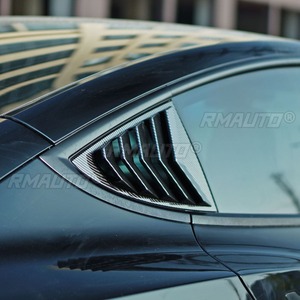 Car Side Rear <b>Window</b> Louver Shutter <b>Cover</b> Body Kit For Tesla Model 3 2019-2025 Car Accessories - Product Image 6