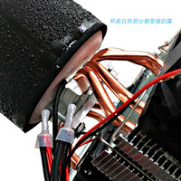 Gobelet de refroidissement RXT, gobelet de refroidissement rapide d'été, réfrigérateur à boisson froide de bureau, réfrigérateur semi-conducteur, tablette Peltier 12V 72W, système de refroidissement DIY