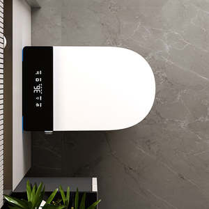 WC intelligent moderne à commande vocale par résonance AI, siphon S, 4L, siège chauffant en céramique, lumière nocturne LED, économie d'eau, fonction <span class=keywords><strong>de</strong></span> double chasse d'eau, silencieux - Product Image 4