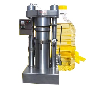 Mill Machinery Hydraulic Oil Press Machine of Sesame Walnut Pine Nut Seeds and Nuts Hydraulic Sesame Seed Oil Squeezer/Sesame - Product Image 1