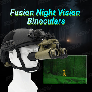 Jumelles thermiques de vision <span class=keywords><strong>nocturne</strong></span> RSNV Fusion CETC Gen2+ à phosphore vert FOM1600 avec fonction auto-gated - Product Image 4