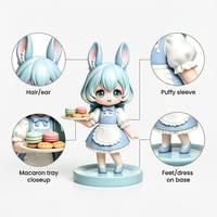 Caja Misteriosa de PVC Personalizada de Fábrica OEM, Figura Coleccionable con Certificación CE/EN71/ASTM, Estatua Promocional, Juguete de Regalo para Escritorio